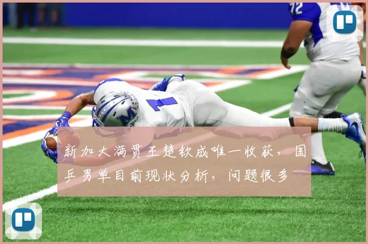 新加大满贯王楚钦成唯一收获，国乒男单目前现状分析，问题很多