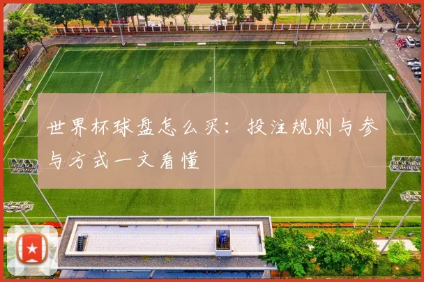 世界杯球盘怎么买：投注规则与参与方式一文看懂